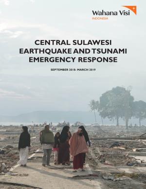 Central Sulawesi Earthquake and Tsunami Emergency Response: 6-Month on | March 2019