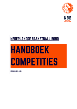 Handboek Competities | Seizoen 2020-2021 5.3