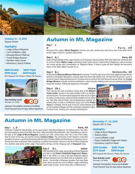 Autumn in Mt. Magazine