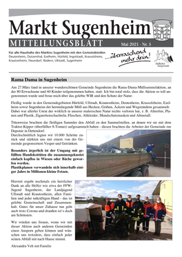 Mitteilungsblatt Nr. 05/2021