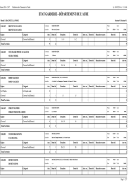 Attributions 1Er CDCFS Saison 2016 2017 Grands Gibier