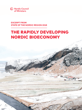 The Rapidly Developing Nordic Bioeconomy