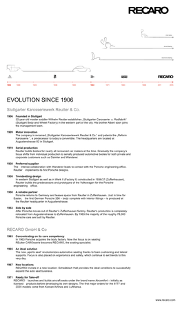Evolution Since 1906