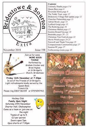 November 2018 Issue 198 Forthcoming Events Page 40