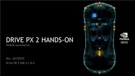 DRIVE PX 2 HANDS-ON NVIDIA Automotive
