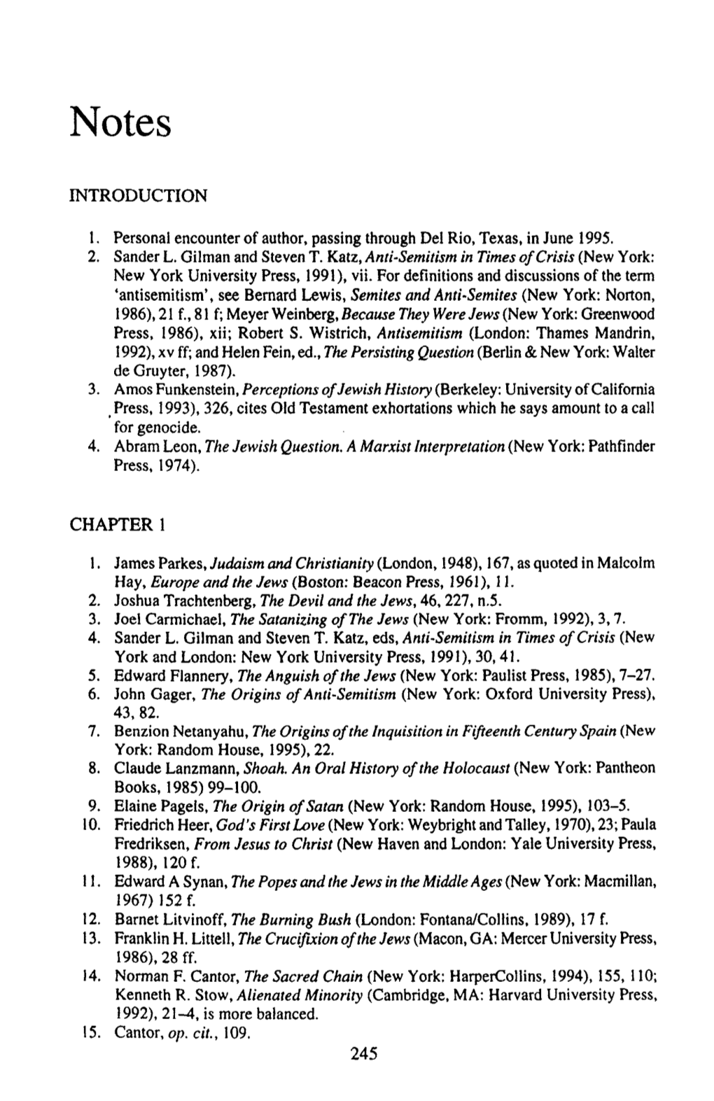 4. Abram Leon, the Jewish Question. a Marxist Interpretation (New York: Pathfinder Press, 1974)