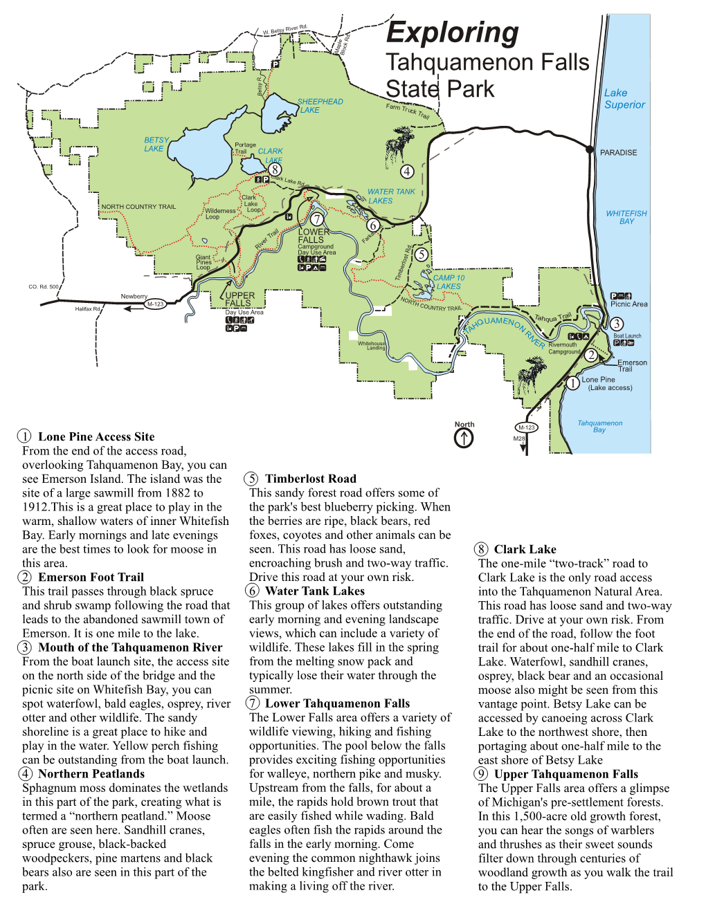 Exploring Tahquamenon Falls State Park