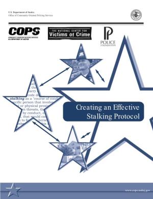 Creating an Effective Stalking Protocol