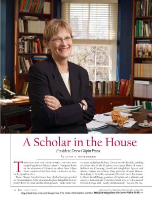 President Drew Gilpin Faust by John S