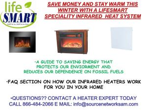 Save Money and Stay Warm This Winter with a Lifesmart Speciality Infrared Heat System