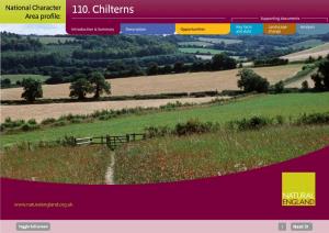 National Character Area Profile (110 Chilterns)