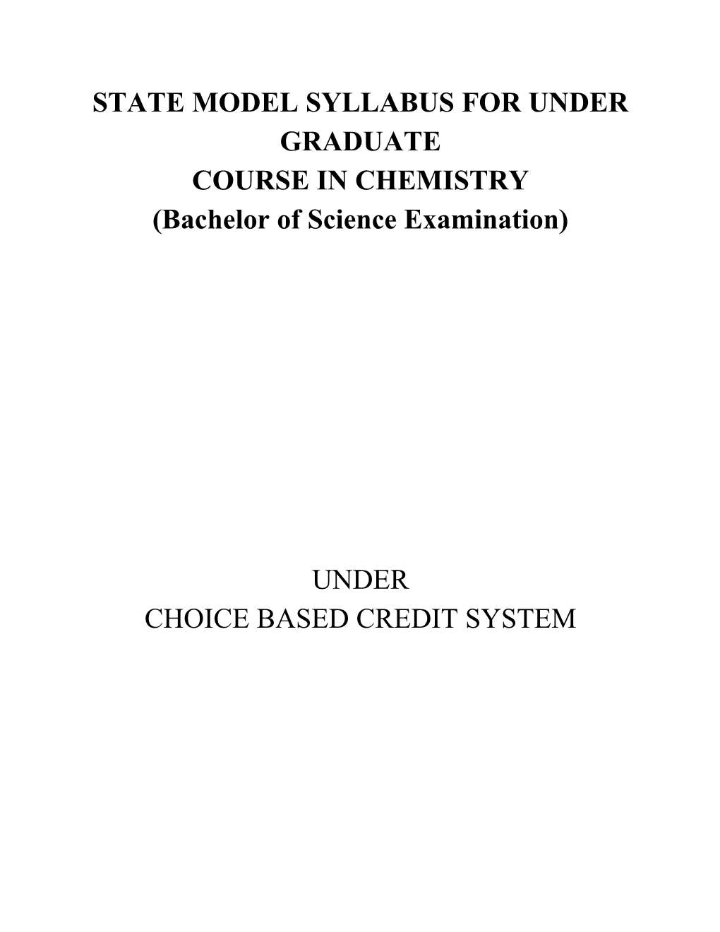 Model Syllabus Chemistry Revised.Pdf