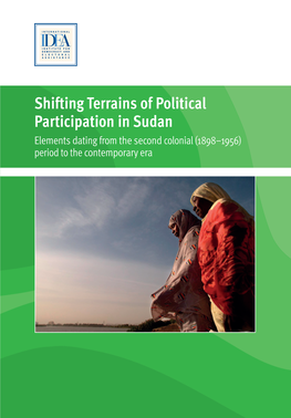 Shifting Terrains of Political Participation in Sudan