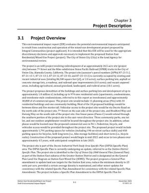 Project Description 3.1 Project Overview