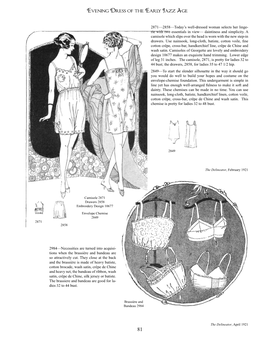 Evening Dress of the Early Jazz Age 81