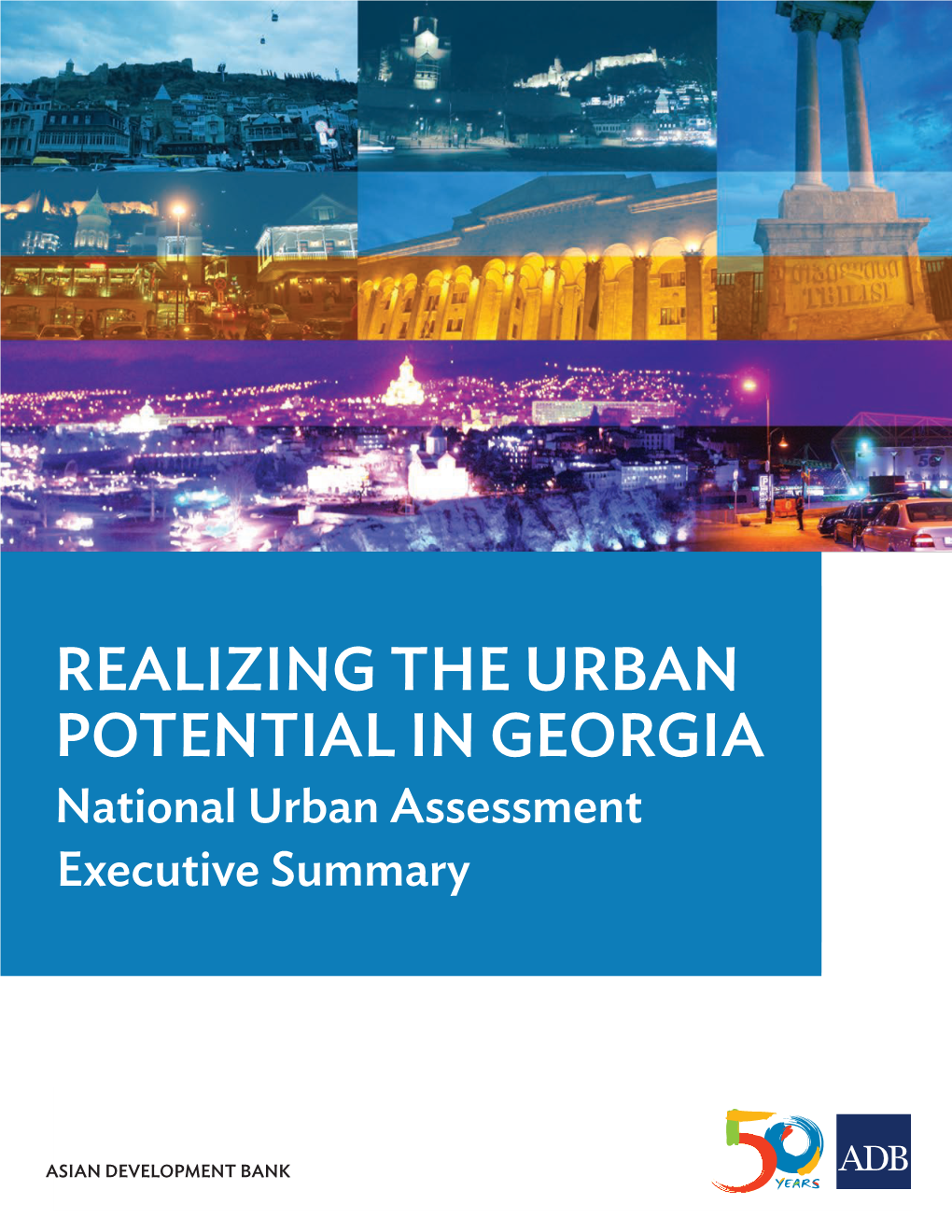 Realizing the Urban Potential in Georgia