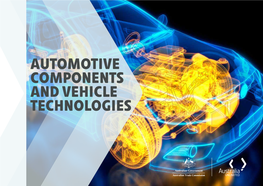 AUTOMOTIVE COMPONENTS and VEHICLE TECHNOLOGIES Disclaimer