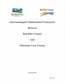 Red Deer County ICF Agreement