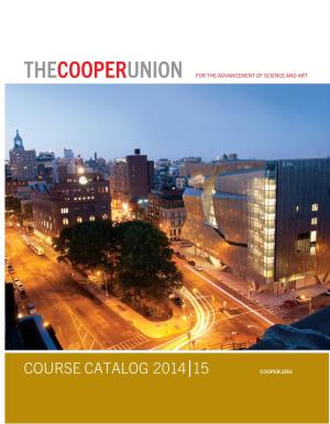 Thecooperunion for the Advancement of Science and Art
