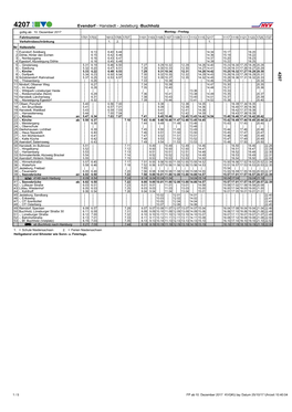 Evendorf - Hanstedt - Jesteburg -Buchholz Gültig Ab: 10