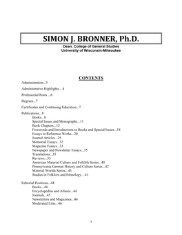 Simon Bronner