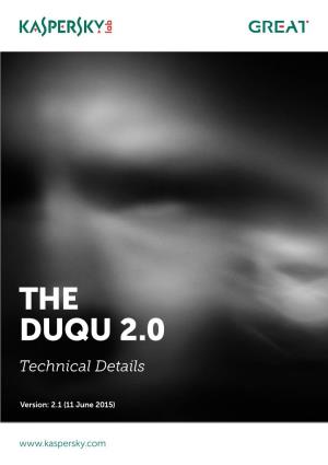 THE DUQU 2.0 Technical Details
