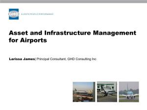 ACRP 01-16 Asset and Infrastructure Management for Airports