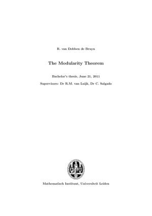 The Modularity Theorem