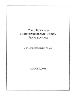 Pennsylvania Northumberland Comprehensive Plan