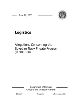 Egyptian Navy Frigate Program Costs 4