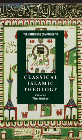 The Cambridge Companion to Classical Islamic Theology.Pdf