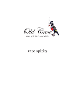 Rare Spirits