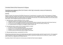 Centralised National Risk Assessment for Bulgaria Controlled Wood Category 3: Wood from Forests in Which High Conservation Value