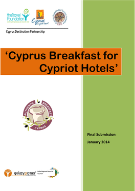 Cyprus Breakfast for Cypriot Hotels