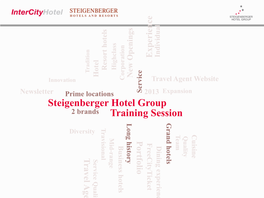 Training Session Steigenberger Hotel Group