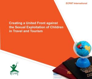The Sexual Exploitation of Children in Travel and Tourism Creating A