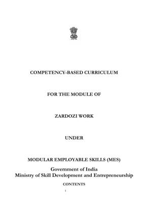 Curriculum-Zardozi Work