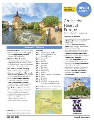 Cruise the Heart of Europe Amsterdam to Budapest