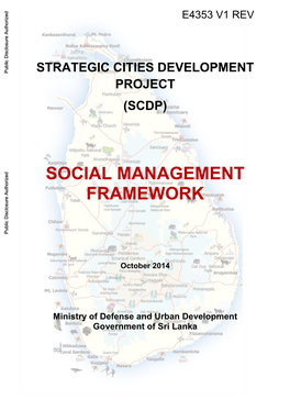Strategic Cities Development Project (Scdp)