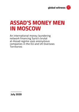 Assad's Money Men in Moscow