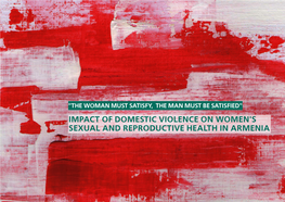 Impact of Domestic Violence on Women's Sexual and Reproductive Health in Armenia