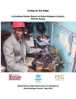 A Livelihood Status Report on Urban Refugees Living in Nairobi, Kenya