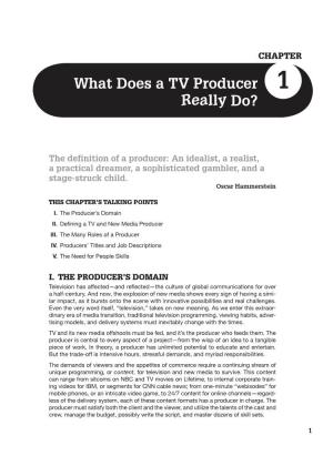 What Does a TV Producer Really Do? 3