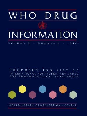 WHO Drug Information Vol. 03, No. 4, 1989