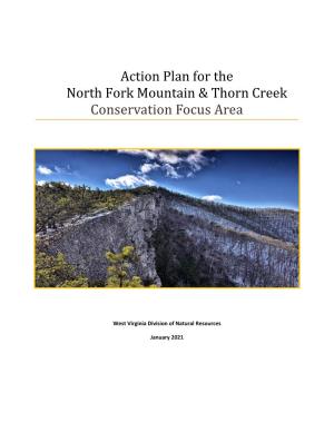 North Fork Mountain and Thorn Creek CFA Action Plan