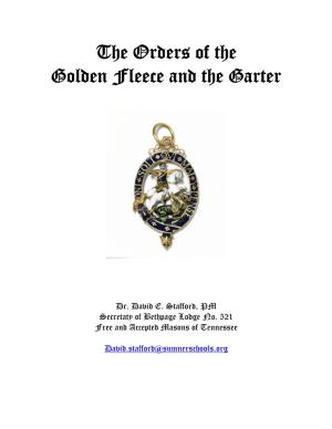The Orders of the Golden Fleece and the Garter