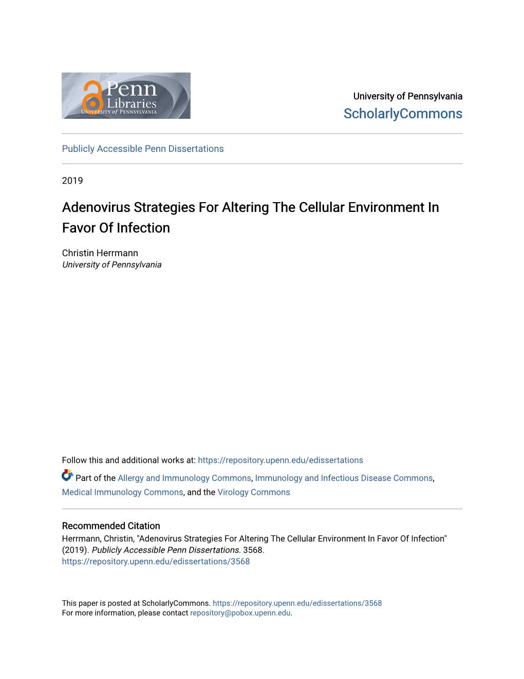 Adenovirus Strategies for Altering the Cellular Environment in Favor of Infection