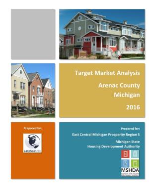 Target Market Analysis Arenac County Michigan 2016