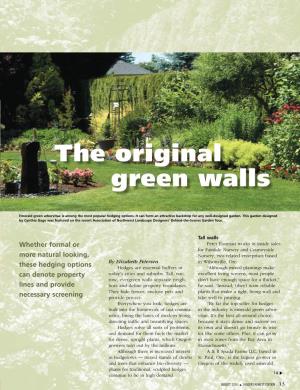 The Original Green Walls