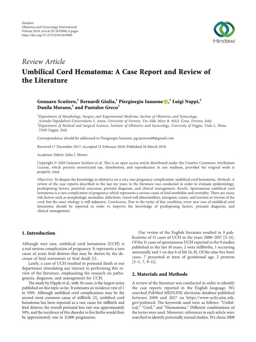 literature review on umbilical cord care